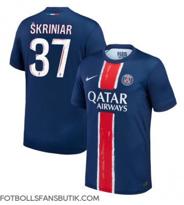 Paris Saint-Germain Milan Skriniar #37 Replika Hemmatröja 2024-25 Kortärmad